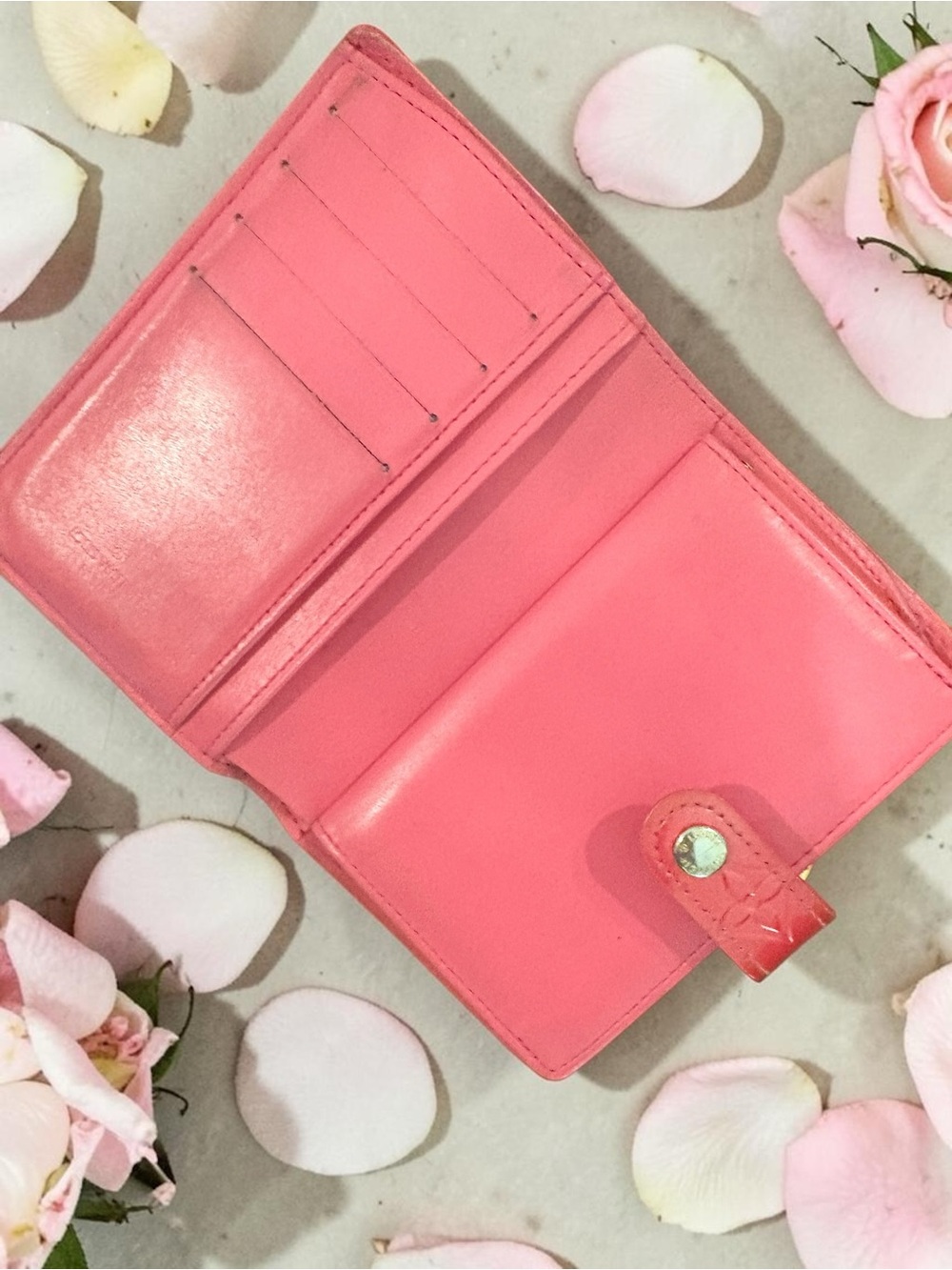Louis Vuitton Pink Vernis Women's Wallet Kisslock - Picture 4 of 6